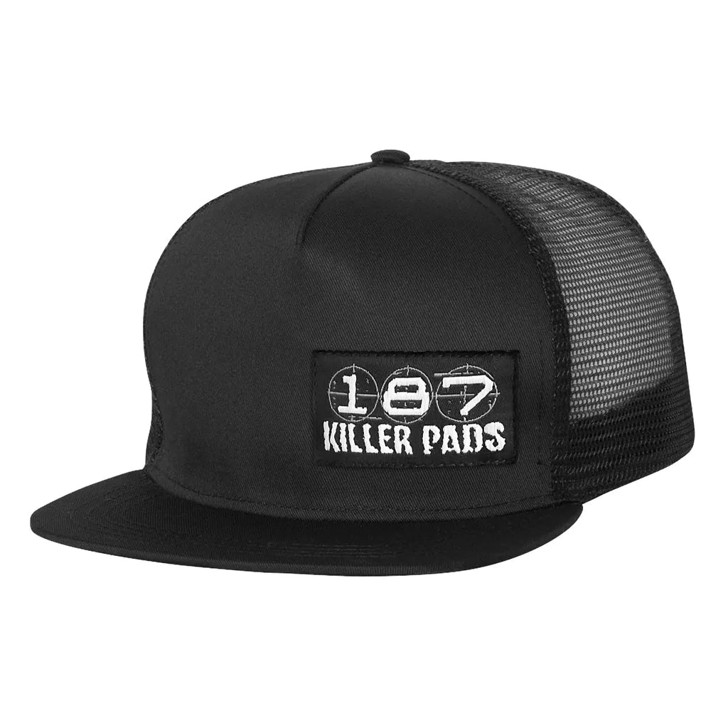 Gorra "187 Killer Pads Logo Trucker Mesh Cap Black"