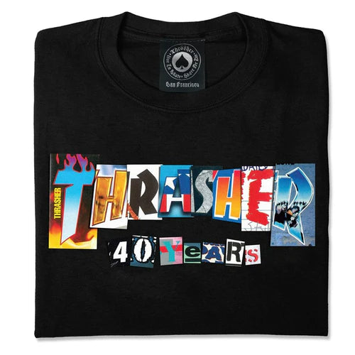 Playera "Ransom 40 Years Tee Black"