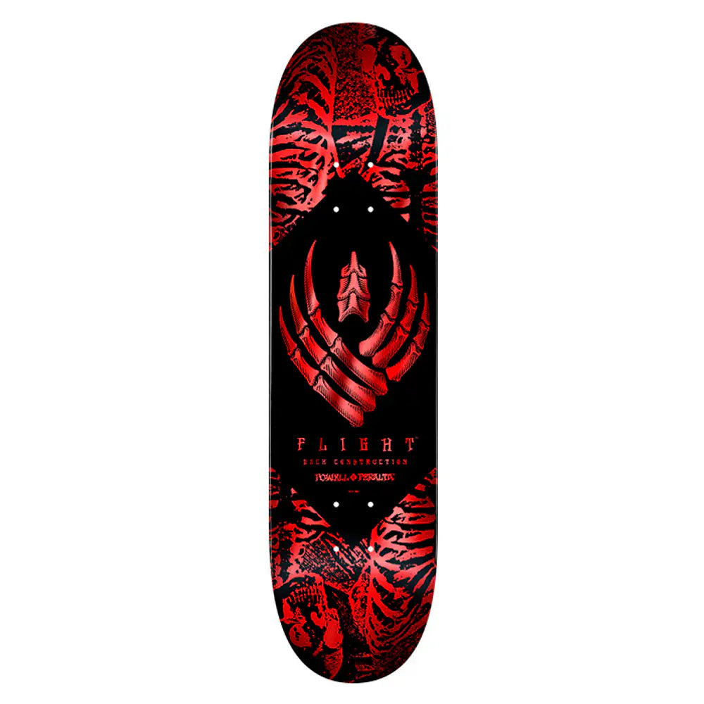 Tabla Flight Skeleton red foil 8.38