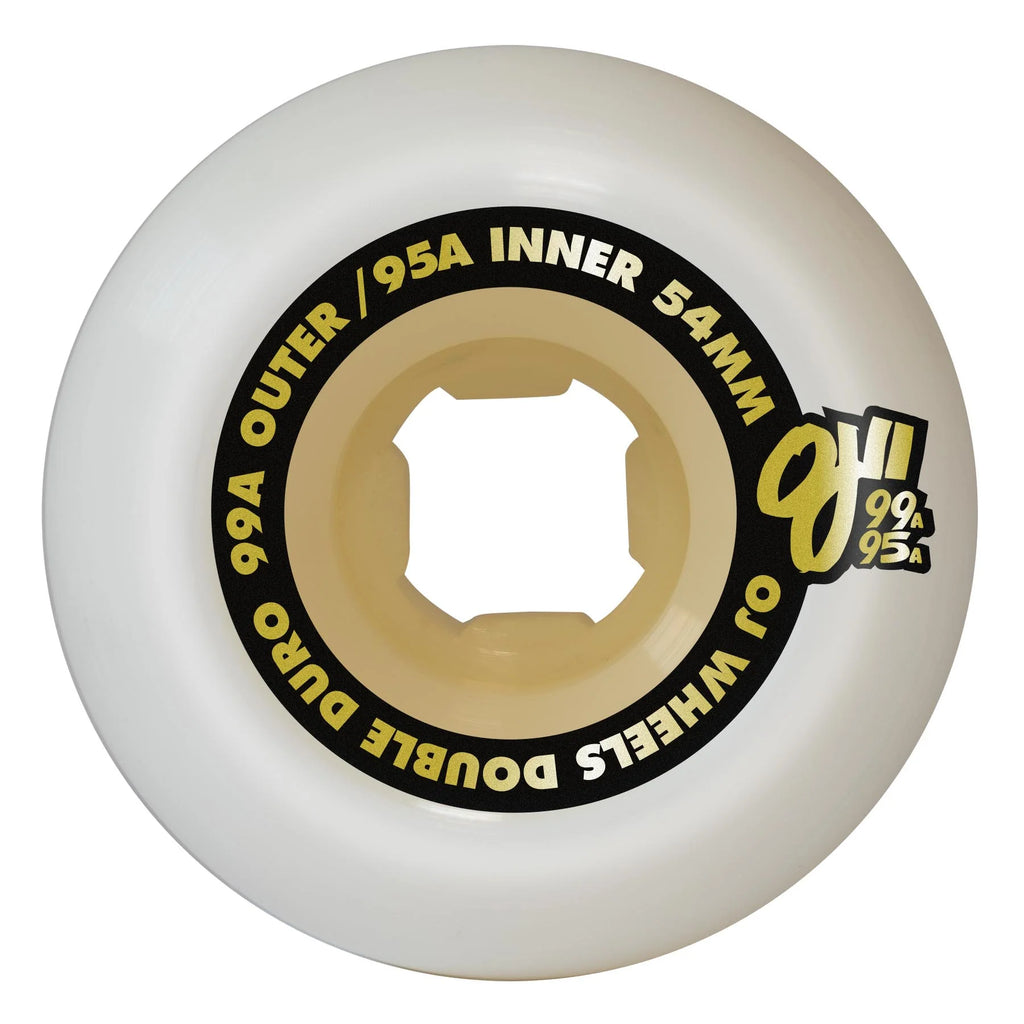 Llantas "Double duro Gum Hardline 54mm 99a/95a OJ Wheels"