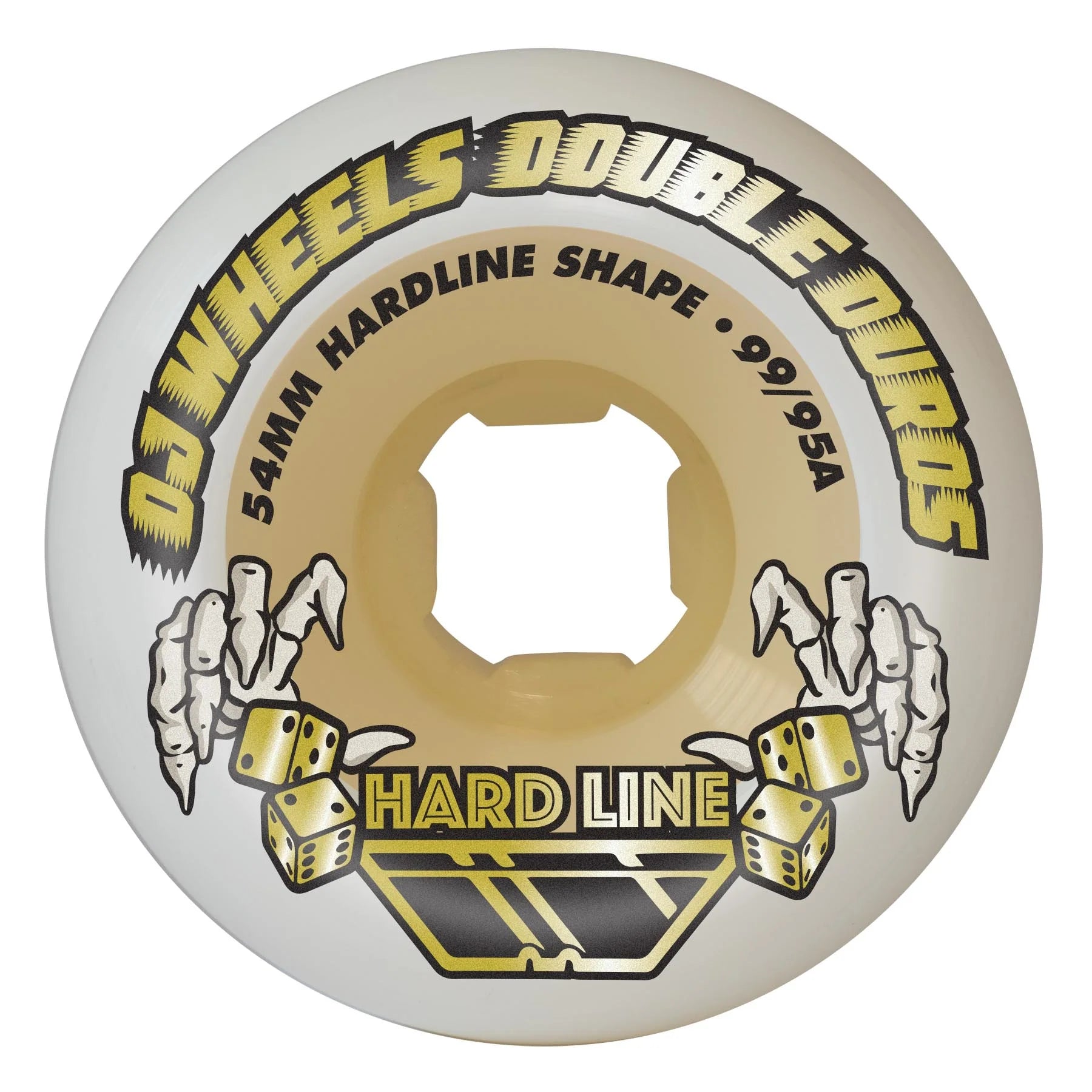 Llantas "Double duro Gum Hardline 54mm 99a/95a OJ Wheels"