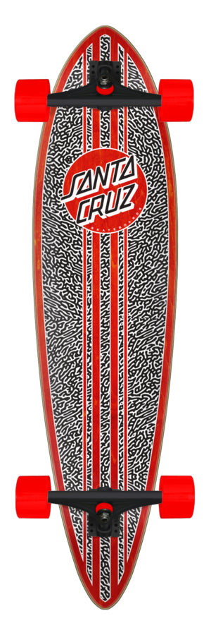 Tabla Completa "Amoeba Dot 9.58in x 39.0in Pintail Cruzer Santa Cruz"