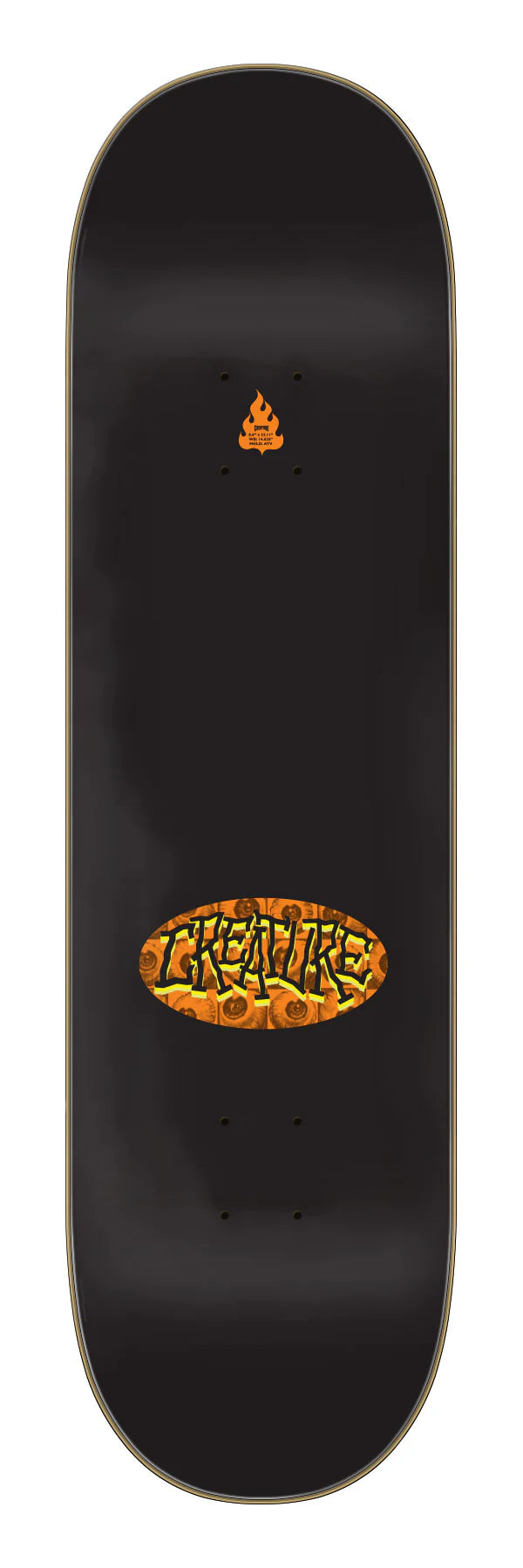 Tabla "Baekkel Crash And Burn Pro 8.6in x 32.11in Creature Decks"