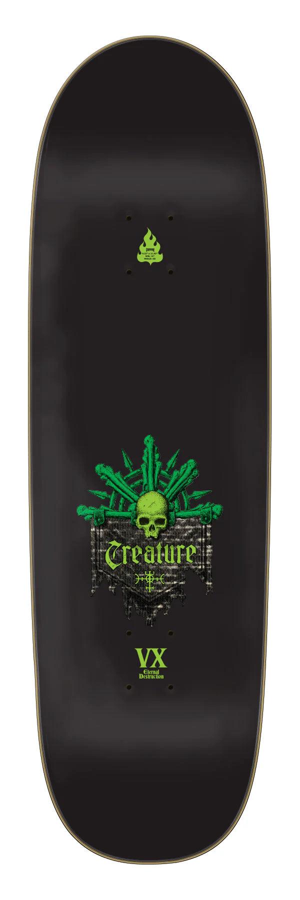 Tabla "Team Messenger VX Deck 9.25in x 31.95in Creature Decks"