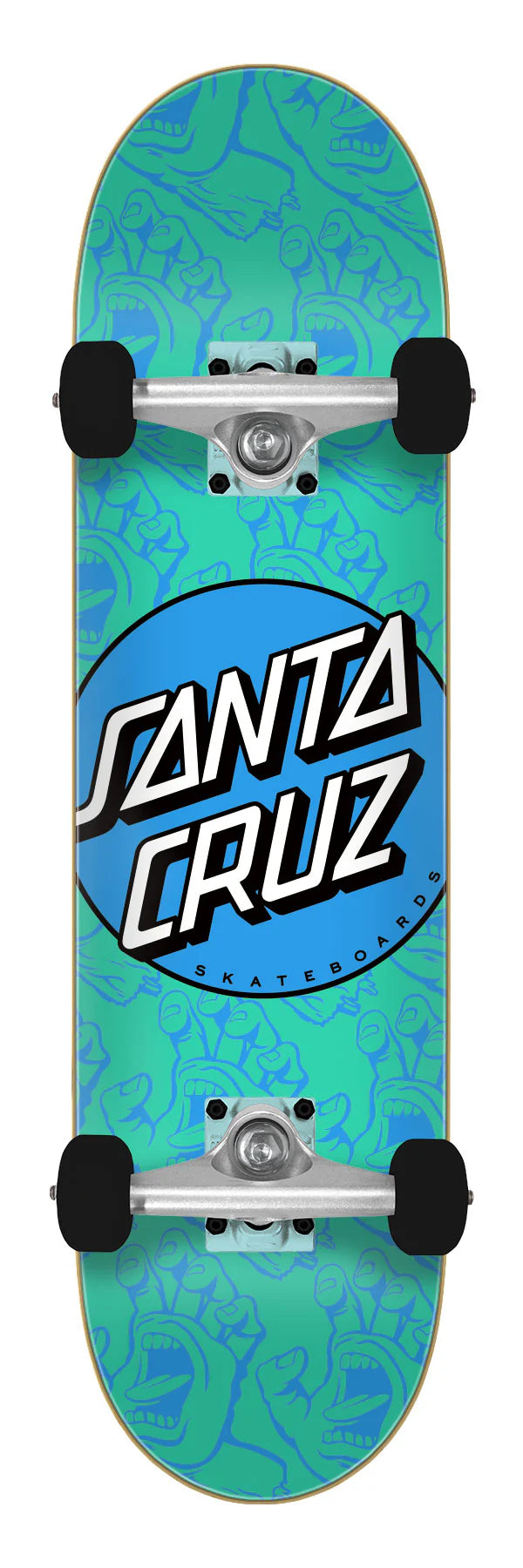 Tabla completa "Other Dot Hands Mini 7.75in x 30.00in Santa Cruz Skateboard Complete "