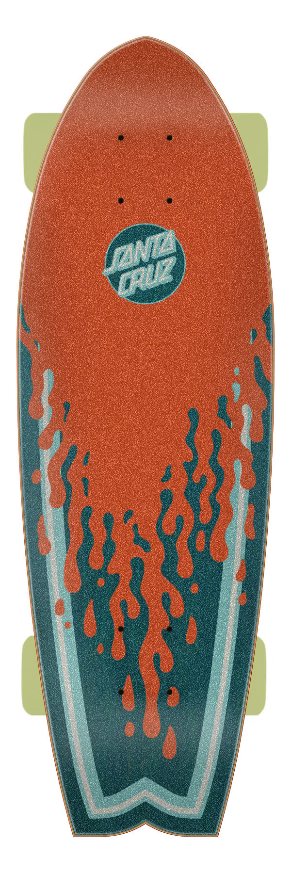 Tabla "Dead Shark 8.81in x 27.69in Shark Cruzer Santa Cruz"