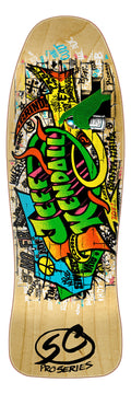 tabla kendall graffiti reissue 9.69inx29.85 santa cruz