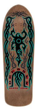 tabla Dressen Tribal Reissue Santa Cruz Skateboard 9.9in
