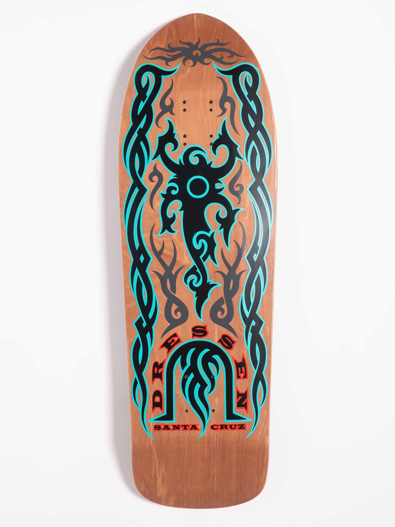 tabla Dressen Tribal Reissue Santa Cruz Skateboard 9.9in