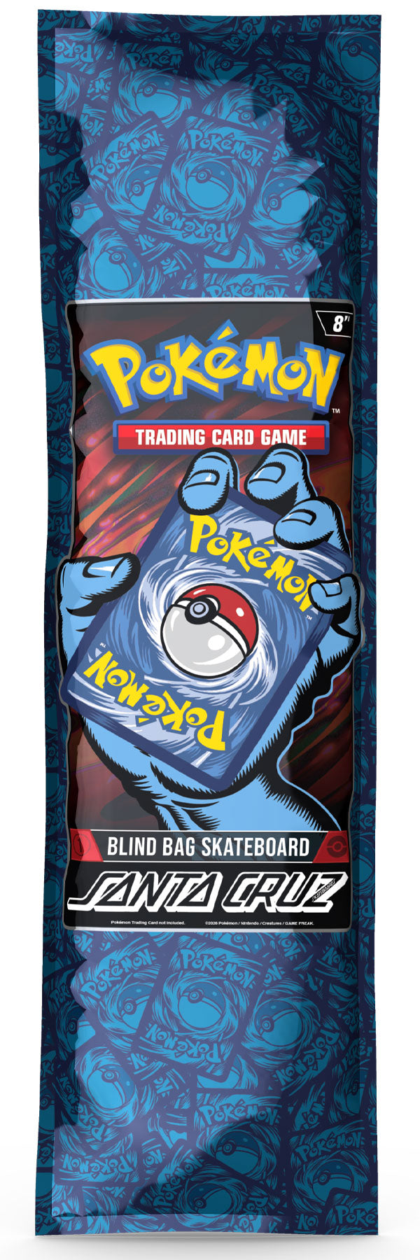 Tablas Pokémon TCG Blind Bag 8.0in x 31.6in Santa Cruz Decks