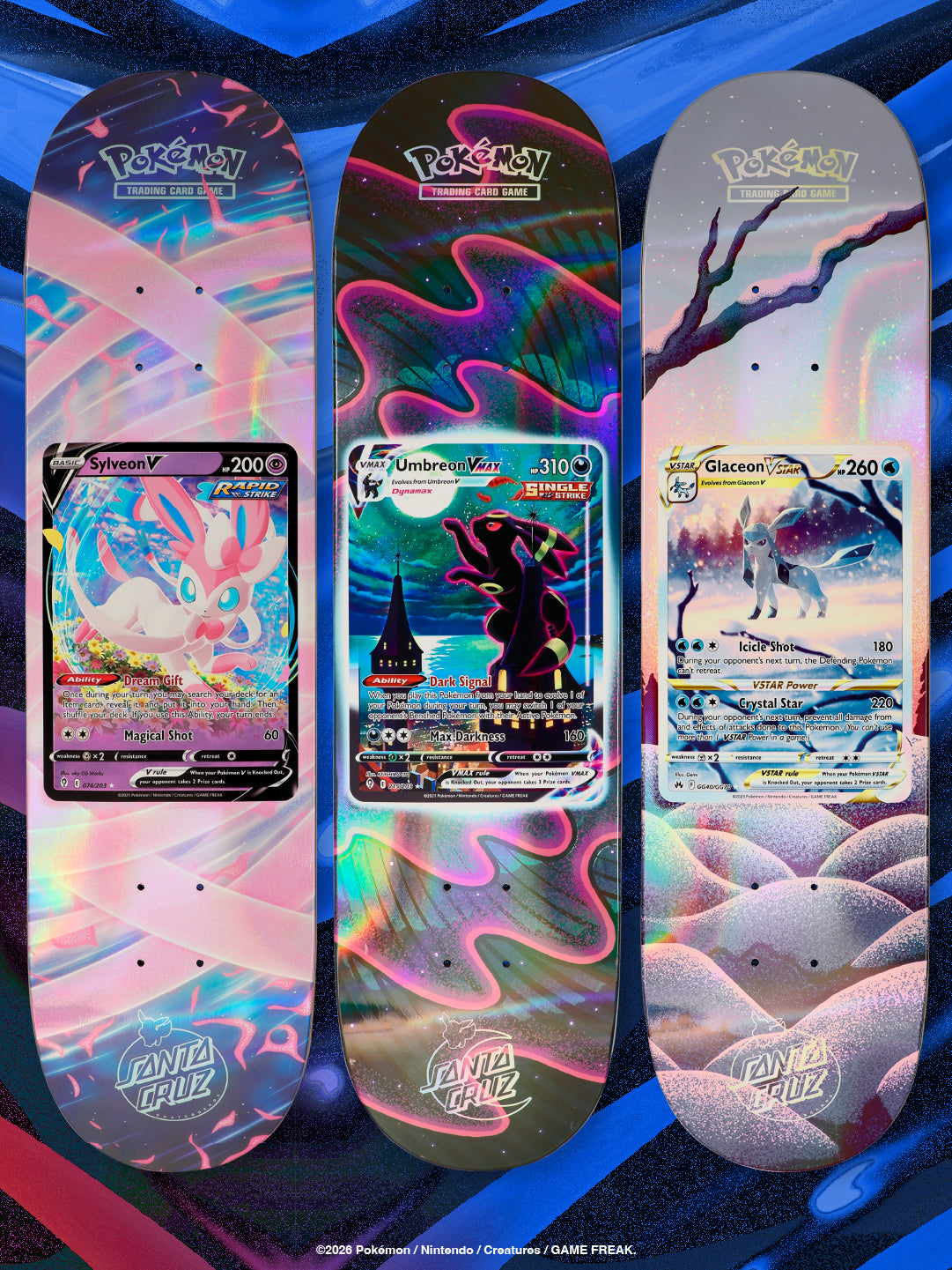 Tablas Pokémon TCG Blind Bag 8.0in x 31.6in Santa Cruz Decks