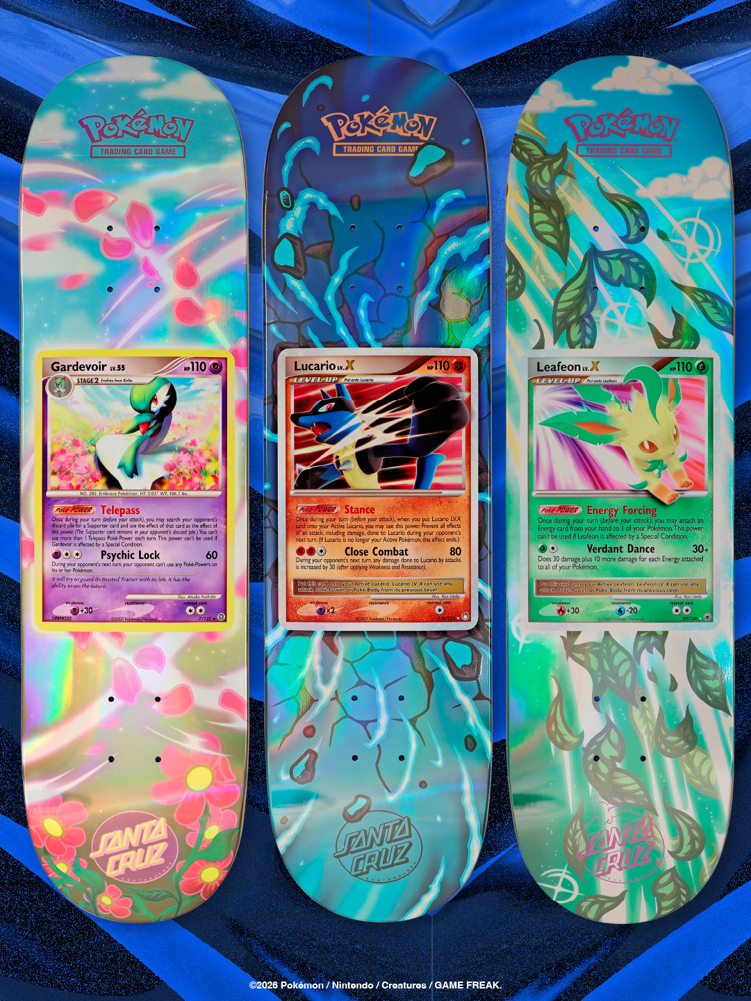 Tablas Pokémon TCG Blind Bag 8.0in x 31.6in Santa Cruz Decks