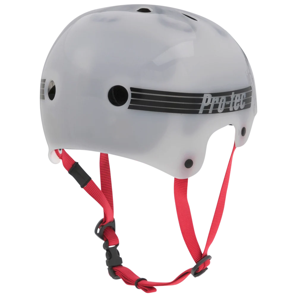 Casco " The Bucky Skate Helmet Translucent White"