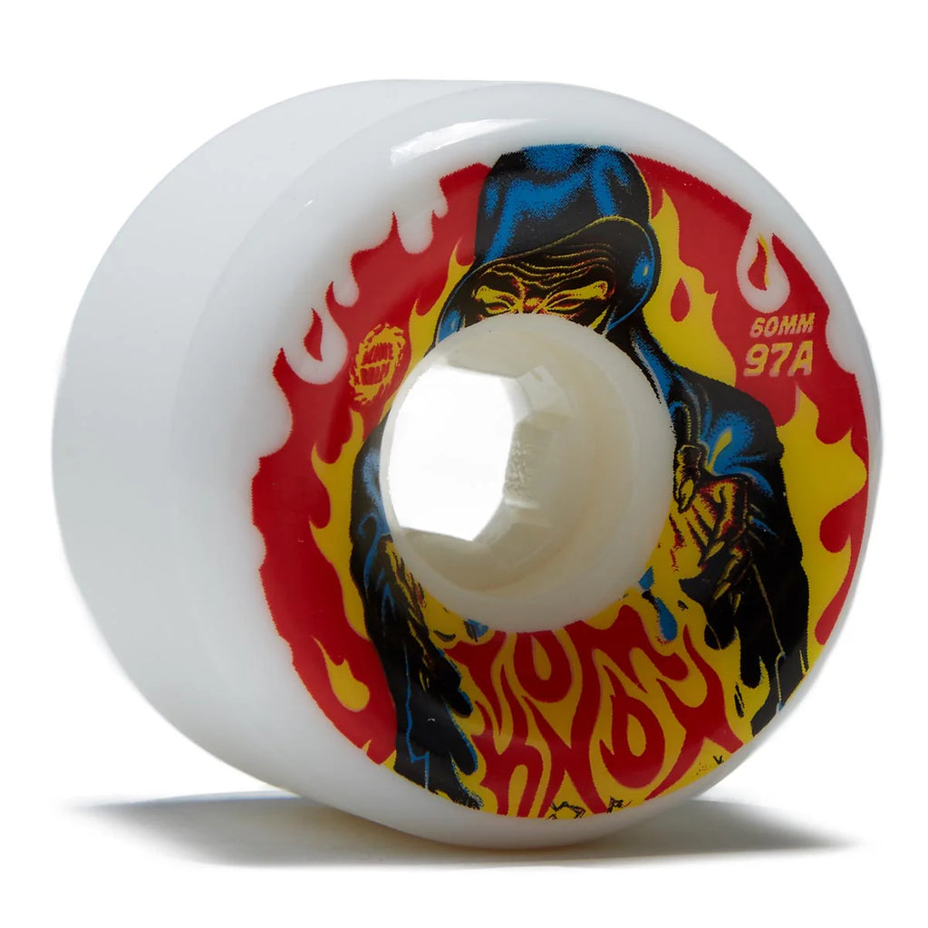 Llantas "60mm Tom Knox Reissue Vomits White 97a Slime Balls Wheels"