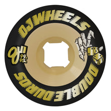 Llantas "56mm Double Duro Black Gum Chubbies 99a/95a OJ Wheels "
