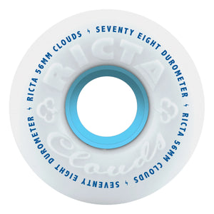 Llantas "56mm Clouds White 78a Ricta Wheels"