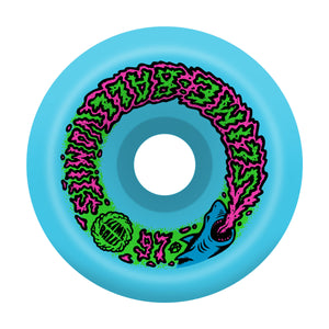 LLantas "60mm Vomits Blue 97a Slime Balls Wheels"