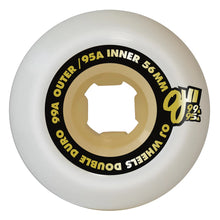 Llantas "56mm Double Duro White Gum Chubbies 99a/95a OJ Wheels"