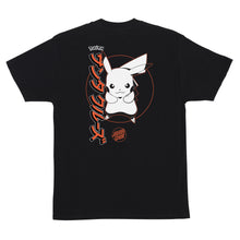 Playera "Pokémon SC Pikachu S/S Heavyweight T-Shirt Black  Santa Cruz"