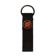 Llavero "Classic Dot Web Key Chain Black OS Santa Cruz"