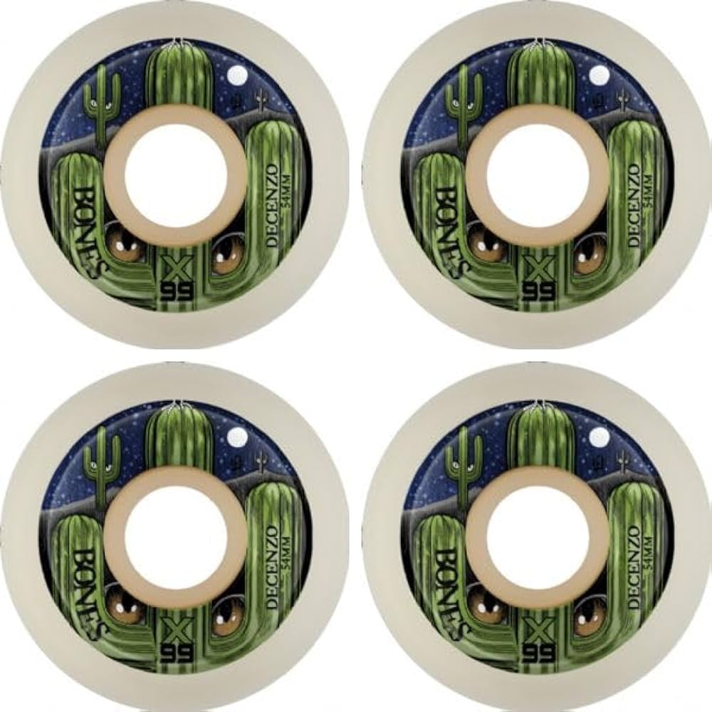 Llantas "Decenzo Cat Eye Cacti 54mm V5 Sidecut X-Formula 99A 4PK"