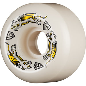 LLANTAS "PP DRAGON FORMULA NANO RAT V6,  54X34MM 88A OFF WHITE 4PK"