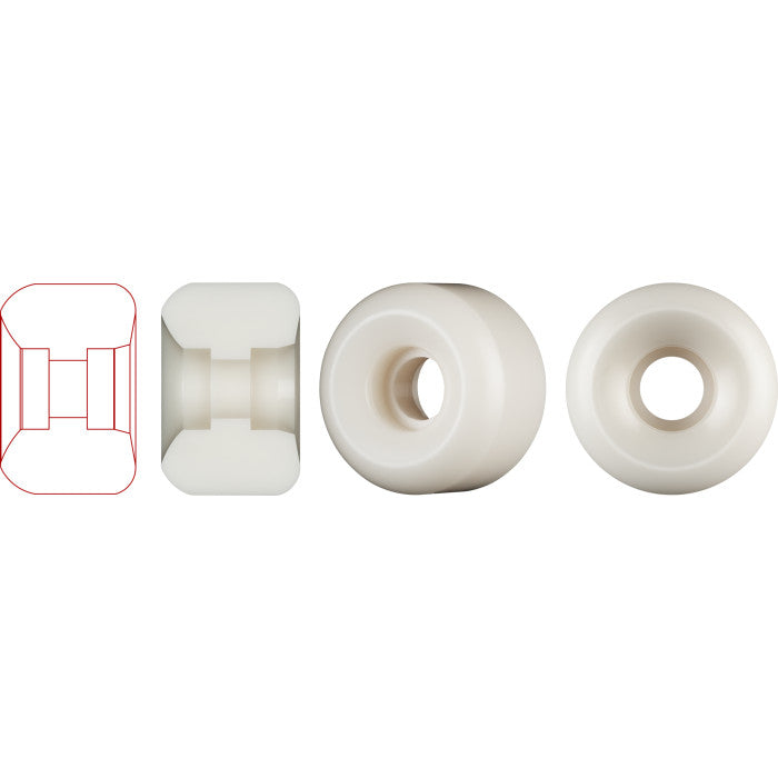 LLANTAS " PP DRAGON FORMULA NANO RAT V6,  56X36MM 88A OFF WHITE 4PK