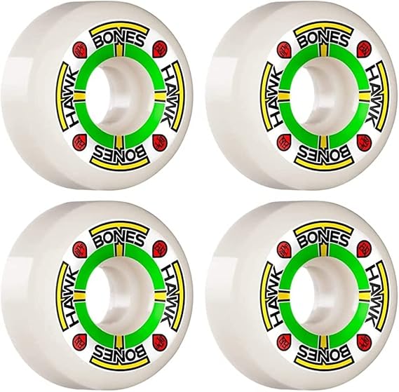Llantas "Hawk T-Bones II 60 P5 Sidecut Bones Skatepark Formula WHT"