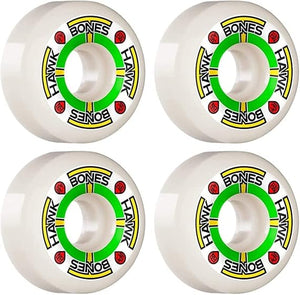 Llantas "Hawk T-Bones II 60 P5 Sidecut Bones Skatepark Formula WHT"