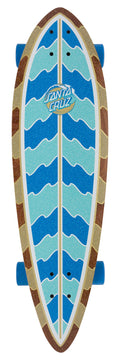 Tabla Longboard "Stipple Wave Dot 9.20in x 33in Pintail Cruzer Santa Cruz"