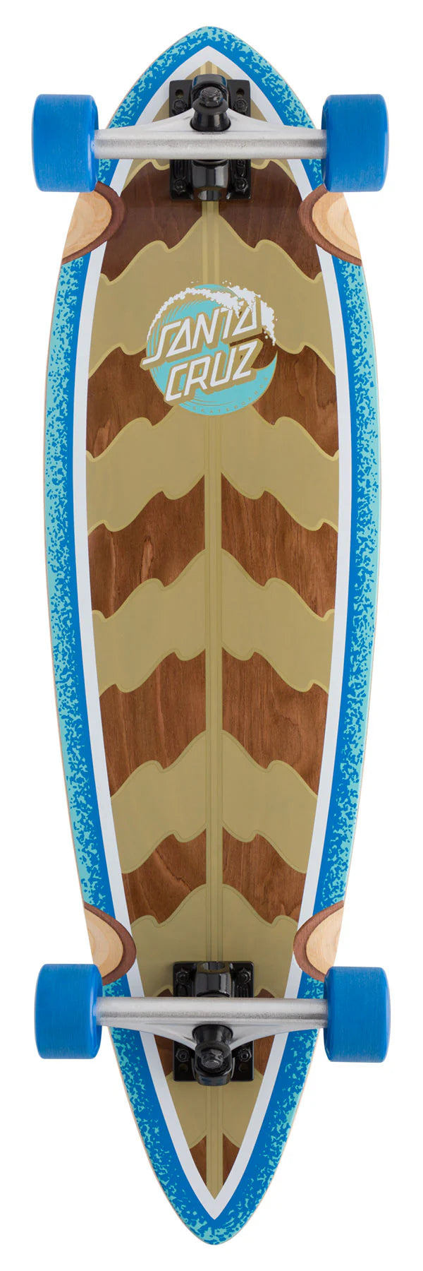 Tabla Longboard "Stipple Wave Dot 9.20in x 33in Pintail Cruzer Santa Cruz"