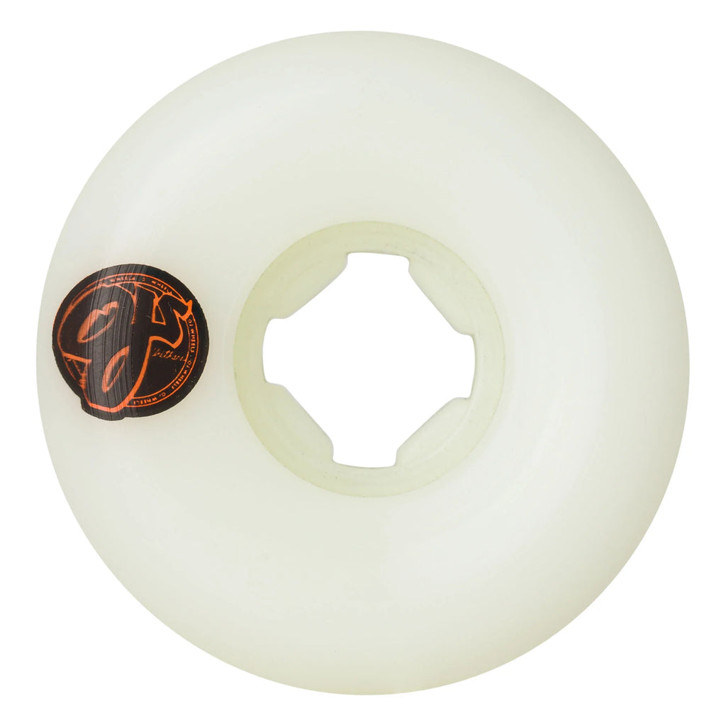 Llantas "53mm Team Line Original White Green/Orange Nomads 99a OJ Skateboard Wheels