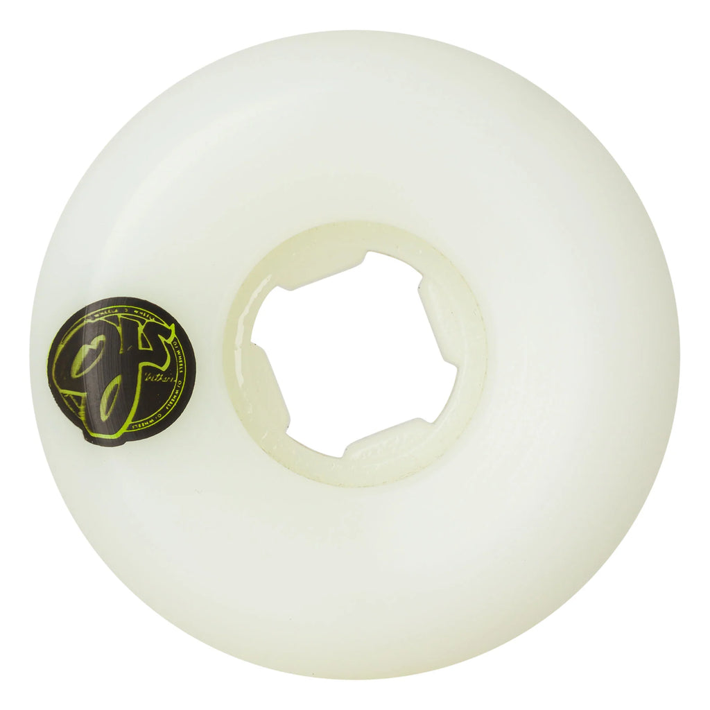 Llantas "54mm Team Line Original White Orange/Green Nomads 99a OJ Skateboard Wheels"
