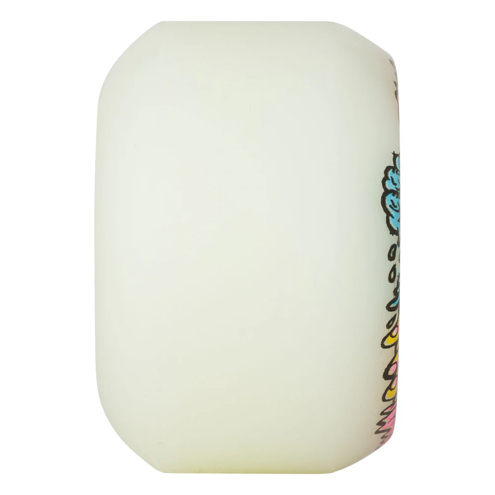 LLantas "56mm Vomit Mini White 97a Slime Balls Wheels"