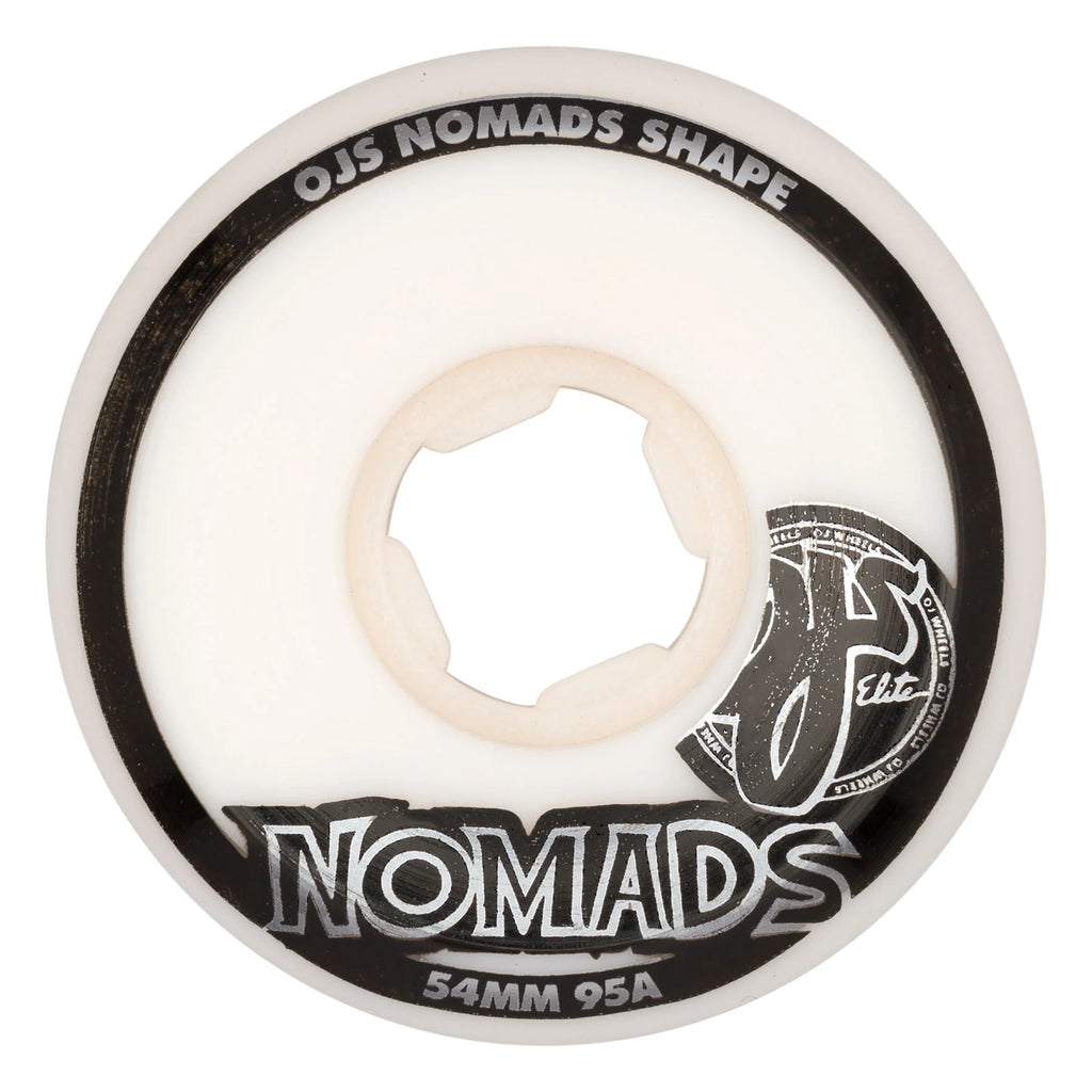 Llantas "54mm Elite White Nomads 95a OJ Wheels"