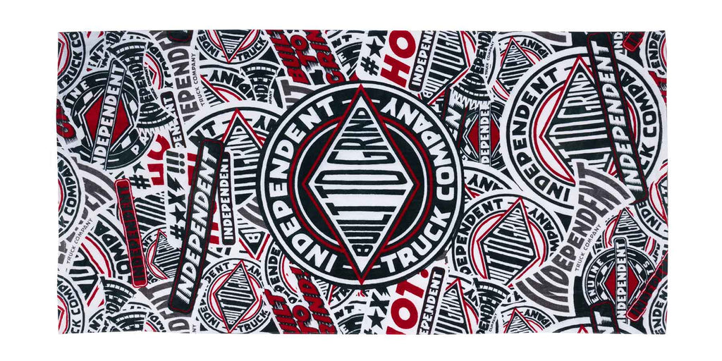 BTG Pattern TOALLA Black/Red OS Unisex Independent