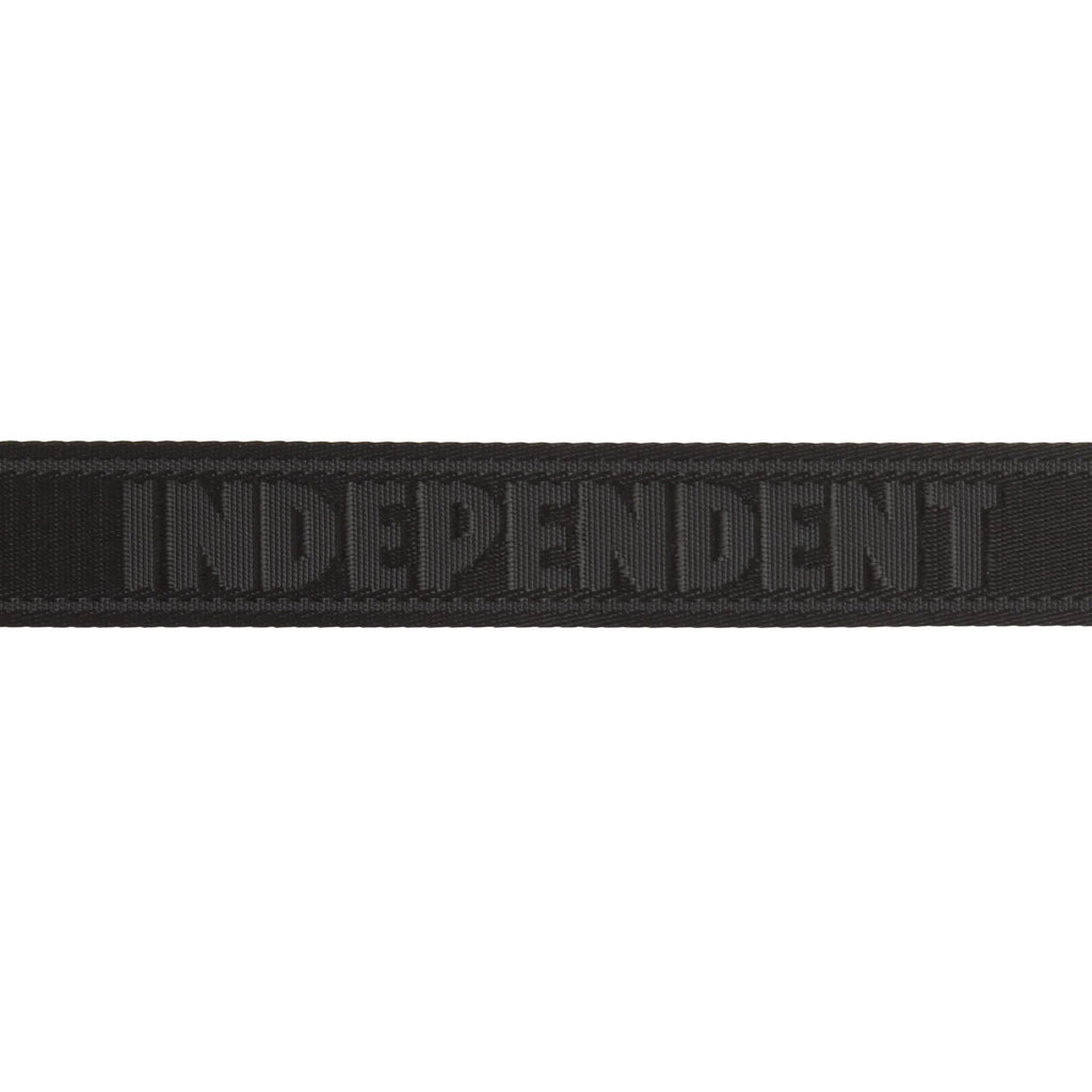 Cinturon  "Bar Repeat Web Belt Black os Unisex Independent"