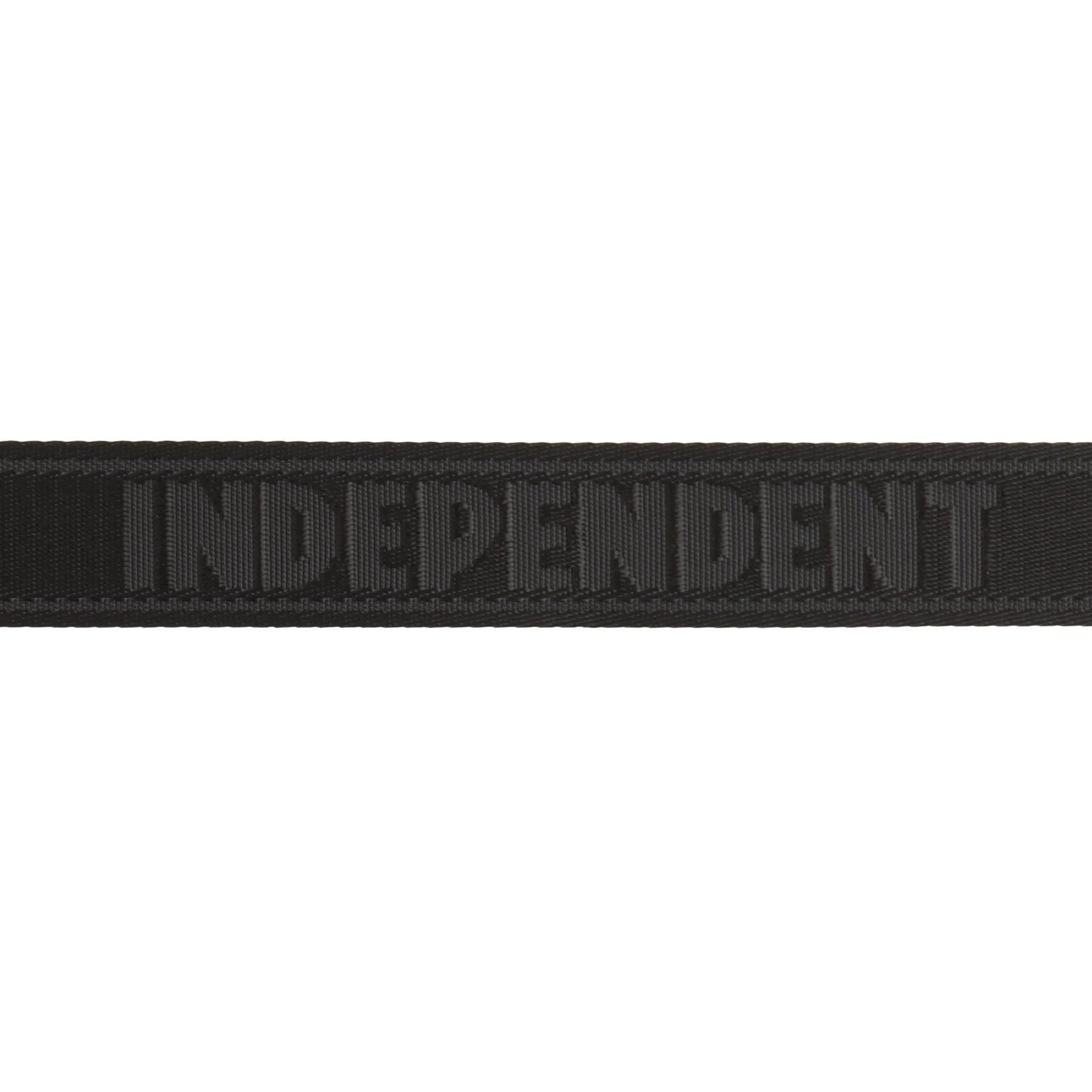 Cinturon  "Bar Repeat Web Belt Black os Unisex Independent"