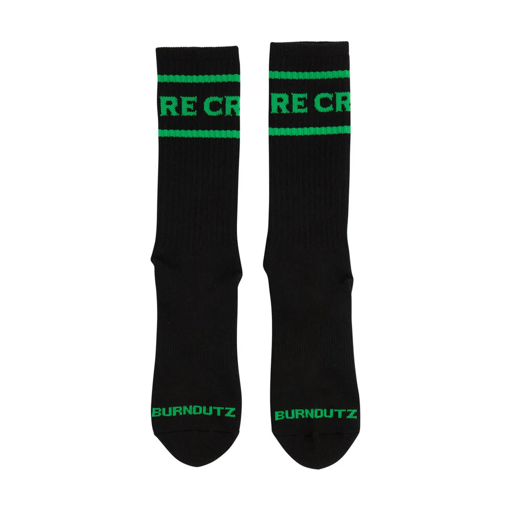 CALCETAS "BURNOUTZ CREW SOCKS BLACK 9-11 1 PAIR MENS CREATURE"