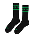 CALCETAS "BURNOUTZ CREW SOCKS BLACK 9-11 1 PAIR MENS CREATURE"