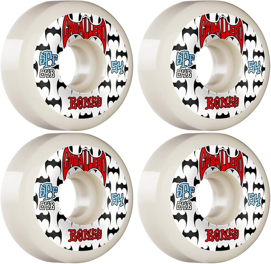 LLantas "Cab Bats 54 y 60  P5 Sidecut Bones Skatepark Formula 84B"