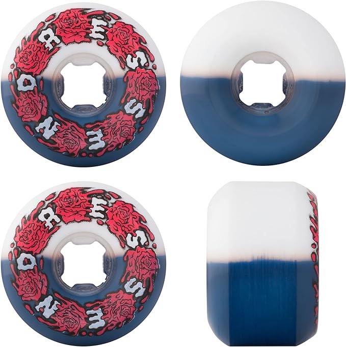 Llantas "56mm Dressen Vomit Mini White/Black 97a Slime Balls Wheels"