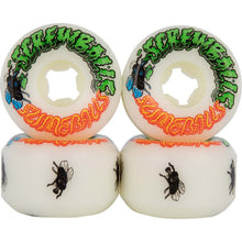 Llantas "56mm Screw Balls Speed Balls White 99a Slime Balls Wheels"