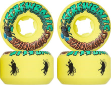 Llantas "54mm Screw Balls Sped Balls Yellow 99a Slime"