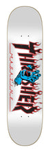Tabla "Thrasher Screaming Flame Logo 8.0in x 31.6in Santa Cruz Decks "
