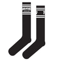 CALCETAS "THRASHER SC STRIP CREW SOCKS BLACK 9-11 PAIR MENS SANTA CRUZ"