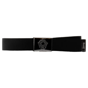 Cinturon "Bonehead Flame Web Belt Black os Unisex Creature "