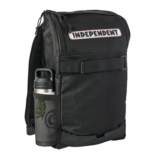 Bar Logo Backpack Black OS Unisex Independent