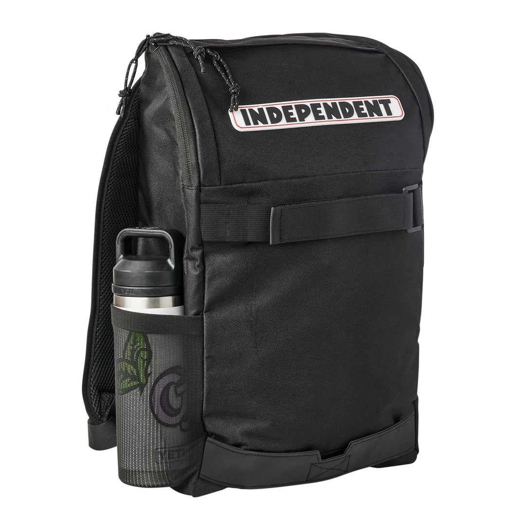 BAR LOGO BACKPACK BLACK OS UNISEX INDEPENDENT