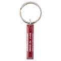 LLAVERO "RED CURB KEY CHAIN RED OS INDEPENDENT"